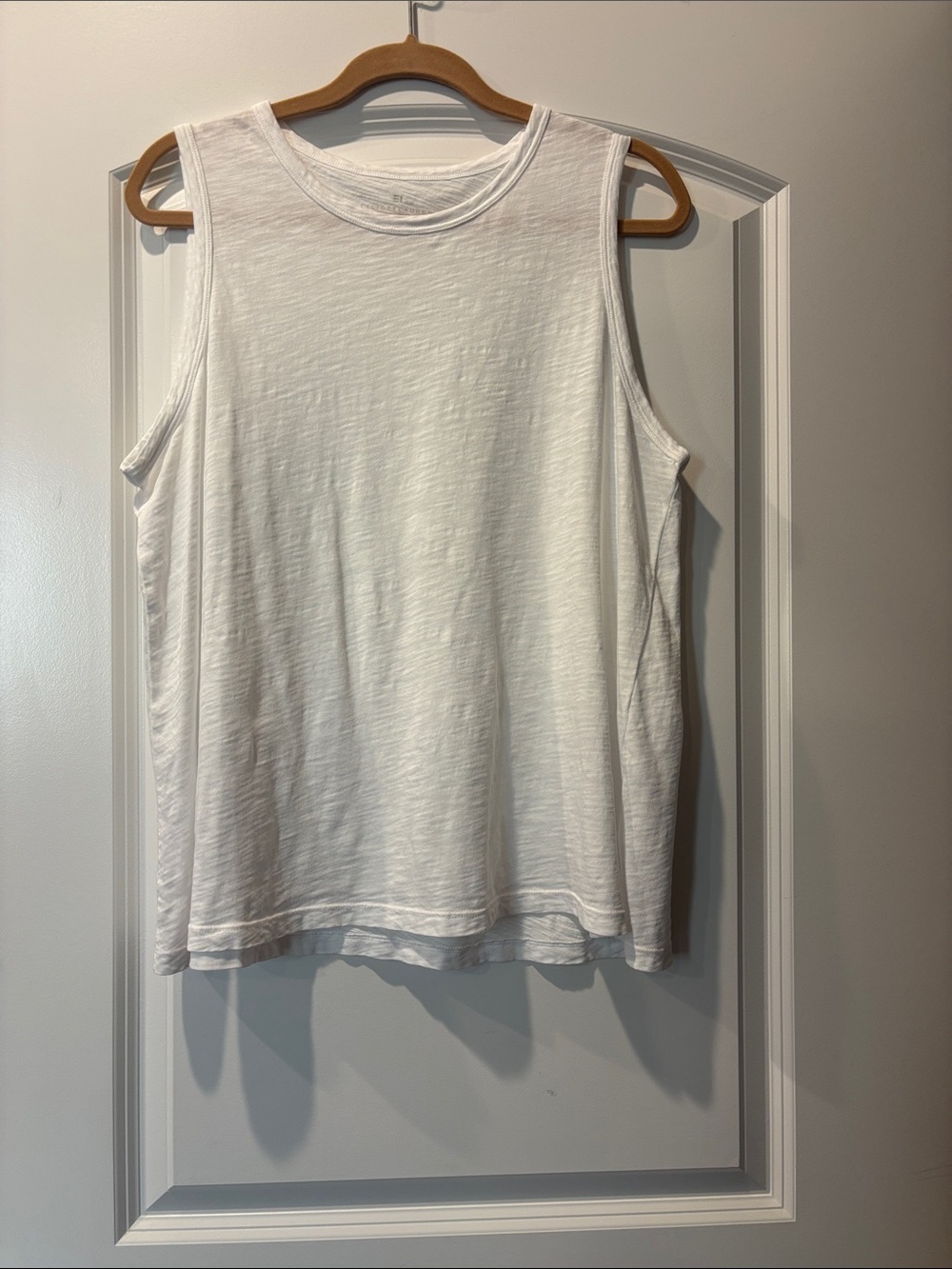 Elliott Lauren White Muscle Tank Top
